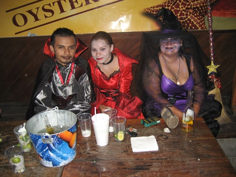 Halloween at Joe's Oyster Bar
